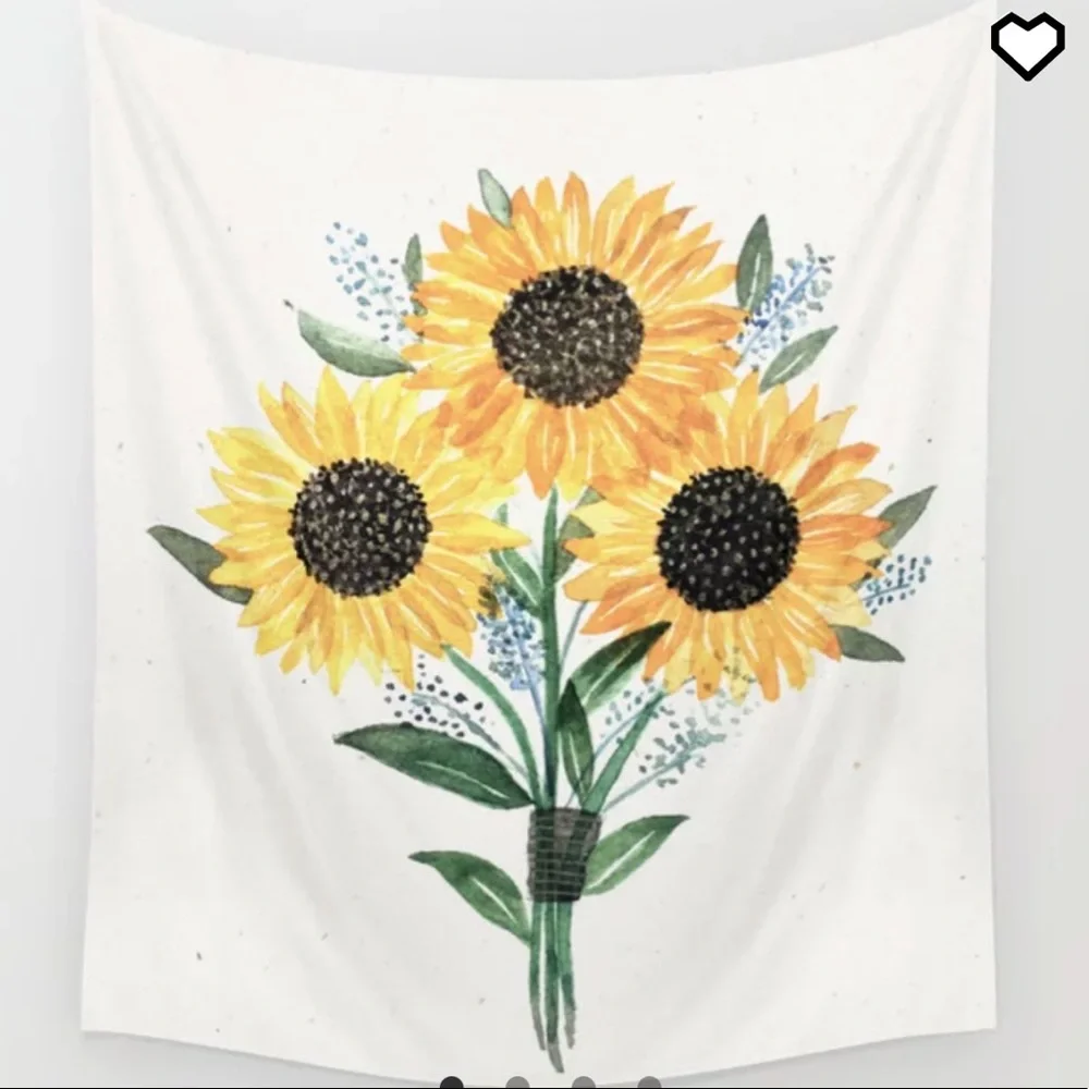 🌻SOCIETY 6 SUNFLOWER TAPESTRY🌻